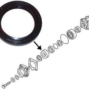 WHEEL BRG SEAL RR LATE T-I