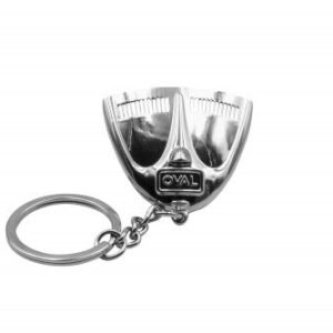 W Decklid Key Chain - Chrome