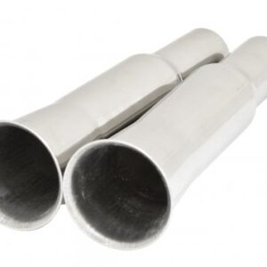 Stainless Steel Exhaust Tips, Flared,