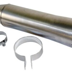 Spark Arrestor, 17" S/S Muffler without Mount, 4" Discs