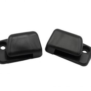 Sun Visor Clips, Type 1, 68-79, Black, Pair