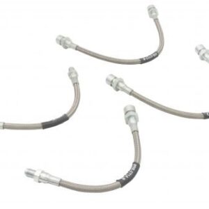 4-Piece Braided Stainless Brake Line Kit, S/B 71-73