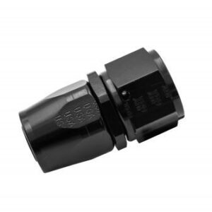 XRP -10 STRAIGHT HOSE END - ALUMINUM - BLACK ANODIZED