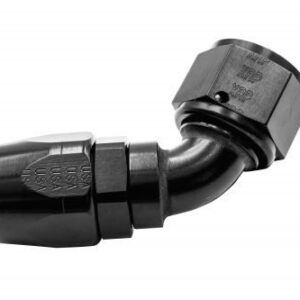 XRP -12 60º Double Swivel Hose End - Aluminum - Black