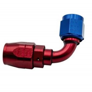 XRP -6 90º Double Swivel Hose End - Aluminum