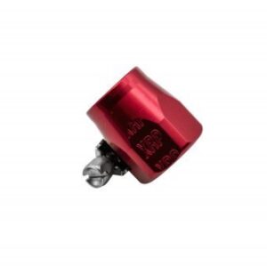 XRP -6 HOSE FINISHER 5/8" ID HEX BODY - ALUMINUM - RED ANODIZED