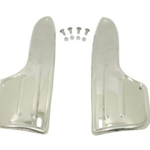 Vintage Fender Guards, Stainless Steel, Rear, Type 1, Pair, with Hardware