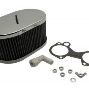 Weber 38-45 DCOE & Dellorto DHLA, 3 1/2" High with Gauze (1-Hole Top)