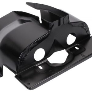 Single Port Shrouds, Black, Pair