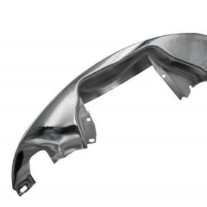 Rear Tin, without Hose, with Heat Riser, Chrome