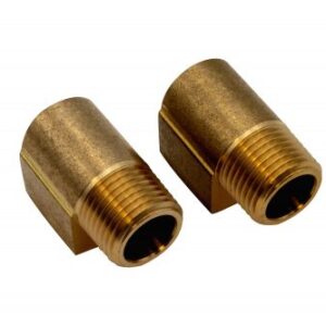 90 Degree 1/2" Male x 1/2" Female, Pack of 2