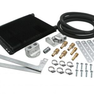 96-Plate Oil Cooler Kit with Bypass Adapter