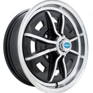 Gloss Black with Polished Lip & Spokes (8 Spoke) 15 5 25 4 60 4x130 141/2