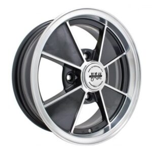 Gloss Black with Polished Lip & Spoke Edges 15 5 1/2 15 33/4 60 4x130 131/2
