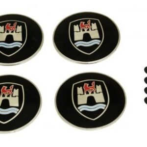 Wolf Crest, Set of 4 with Retainers