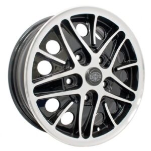 Gloss Black with Polished Lip & Face 15 1/2 45 5 Ball 5x130 14