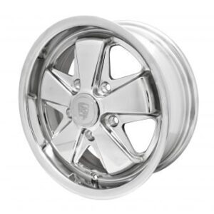 911 Alloy, Polished (Different Spoke Design), 15x6, 5x130 Bolt Pattern, 4 7/8" BS