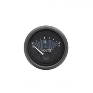 52mm Voltmeter Black Bezel for Type 1