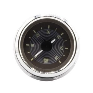 52mm 0-6000 RPM Chrome Bezel, Brown Dial Tachometer for Type 1 & 2