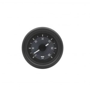 52mm 0-6000 RPM Black Bezel, Black Dial Tachometer for Type 1 & 2