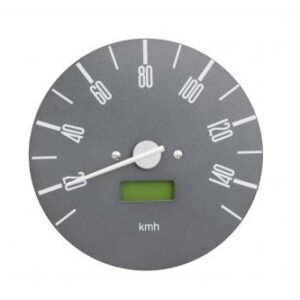 120mm 10-150KMH Gray Dial Speedometer for Type 2