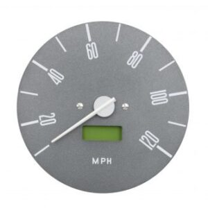 120mm 10-120MPH Gray Dial Speedometer for Type 2