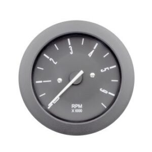 86mm  0-6000 RPM Gray Dial Tachometer for Type 2
