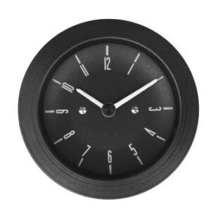 86mm Black Dial Time Clock for Type 2