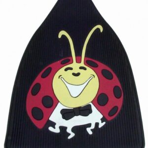 Lady Bug Floor Mats, Colored, Front, Pair