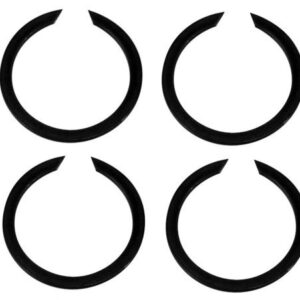 Replacement Circlips for Type 1 & 2 Axles, 4 pieces.