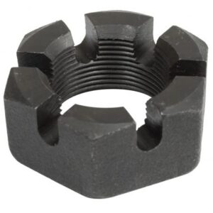 Stock Zinc Plated 46mm Axle Nut, M24 x 1.5, Bulk, Each