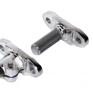 Stock Steering Coupler, Chrome, 2 piece Set
