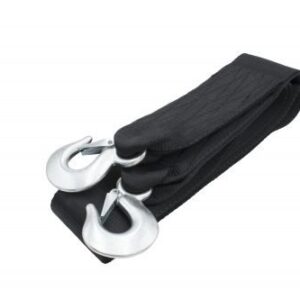 Tow Strap with Hooks, 3 1/2" x 13', 10,000 lbs