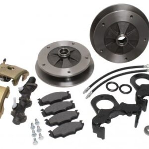 Zero Off-Set Front Disc Brake Kit Ball Joint, 5-Lug, 5x205 to '68 & Later with Dual M/C