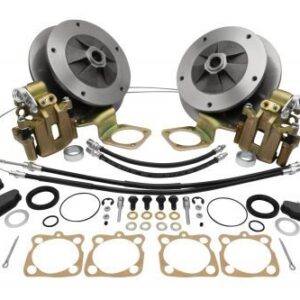 Zero Off-set Wide-5x205 Rear Disc Brake Kit with E-Brake, I.R.S., 73 & Later