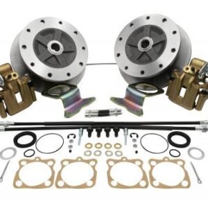Wide Rear Disc Brake Kit with E-Brake, 5/205, Swing Axle 58-67