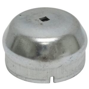 Wheel Bearing Dust Cap, Left Front with Speedo Hole, Inner Fit