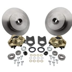 Bolt-On Disc Brake Kit, King Link Suspension Blank Discs, Use for Custom Bolt Patterns