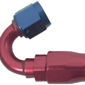 XRP -8 150º Double Swivel Hose End - Aluminum - Black
