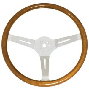 EMPI Classic Wood Steering Wheel