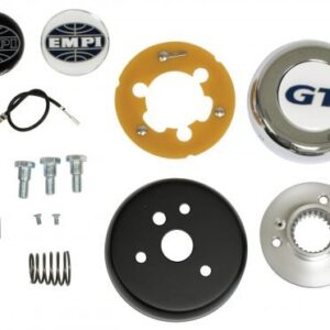 EMPI Steering Wheel Adapter Kit, Type 1 and Ghia 49-59 I.D. Spline Area .863, O.D. Spine Area .982, 24 Splines