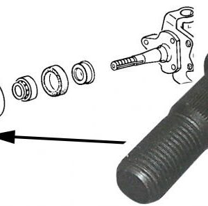 WHEEL MOUNTING BOLT FT T-II