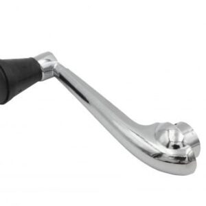 Window Crank, 56-67, Black Knob, Each