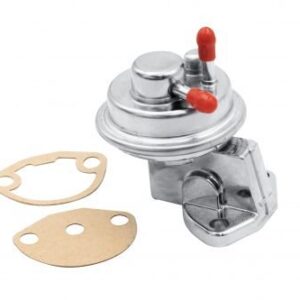 Fuel Pump, Chrome, 1200-1600cc with Generator, Type 1 61-73, Ghia 61-73, Type 2 61-71, Type 3 64-67