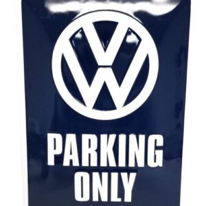 VW Parking Only Metal Sign
