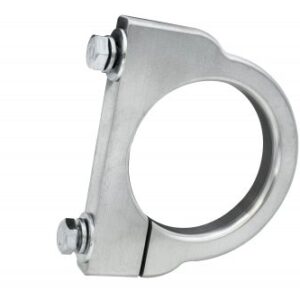 JayCee Universal Billet Coil Clamp - Silver