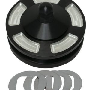 Billet Alternator Pulley, Black